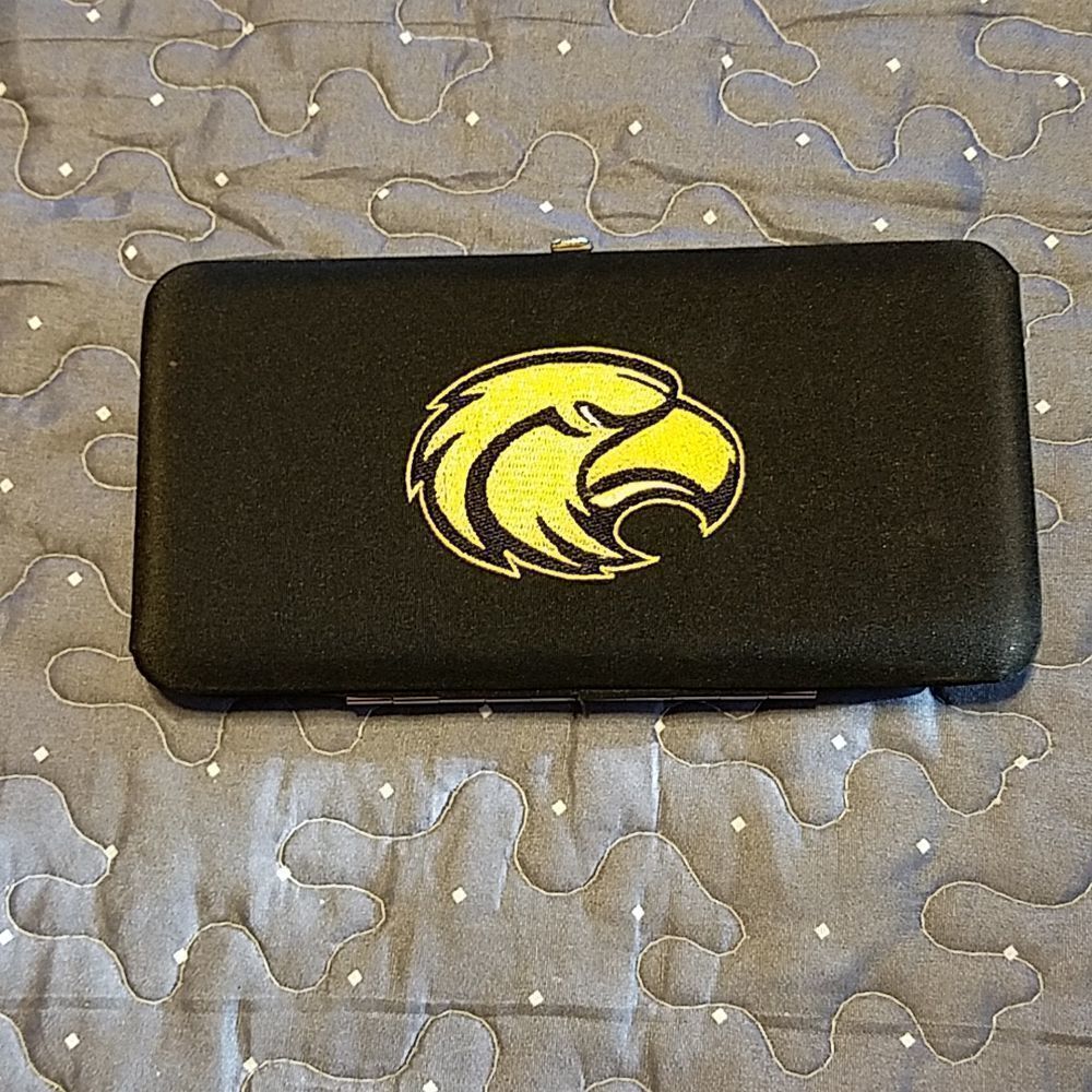 Game Day Outfitters Sourthern Miss Eagles clutch purse NWT